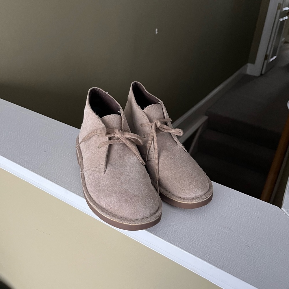 Clarks Suede Ankle Boots